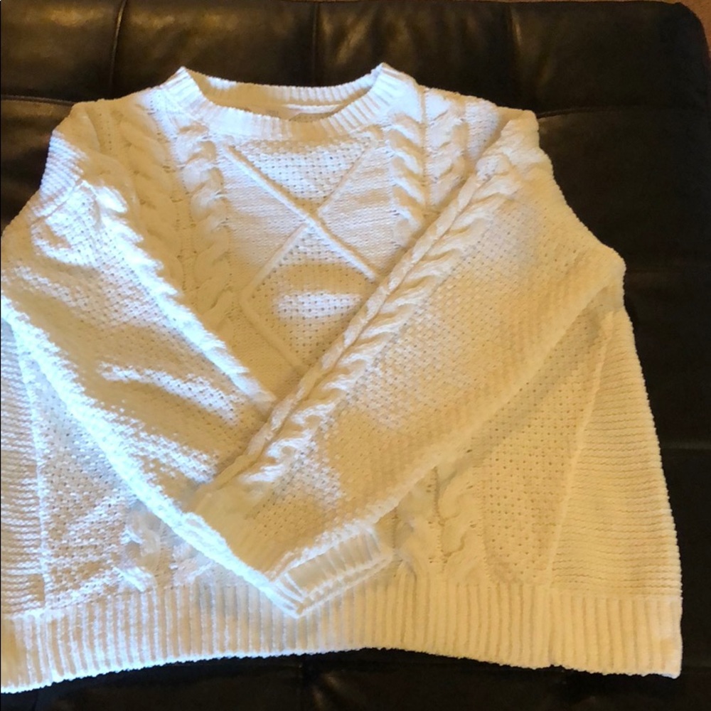 White sweater